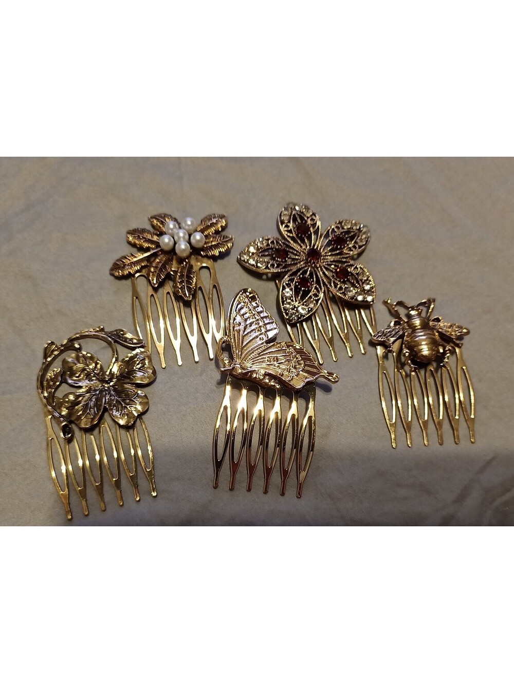 Set of 5 Hair Combs